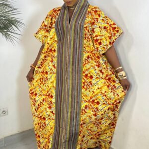 robe wax soleil mosaïque